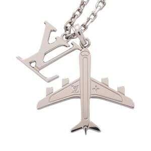 LOUIS VUITTON Silver Necklace